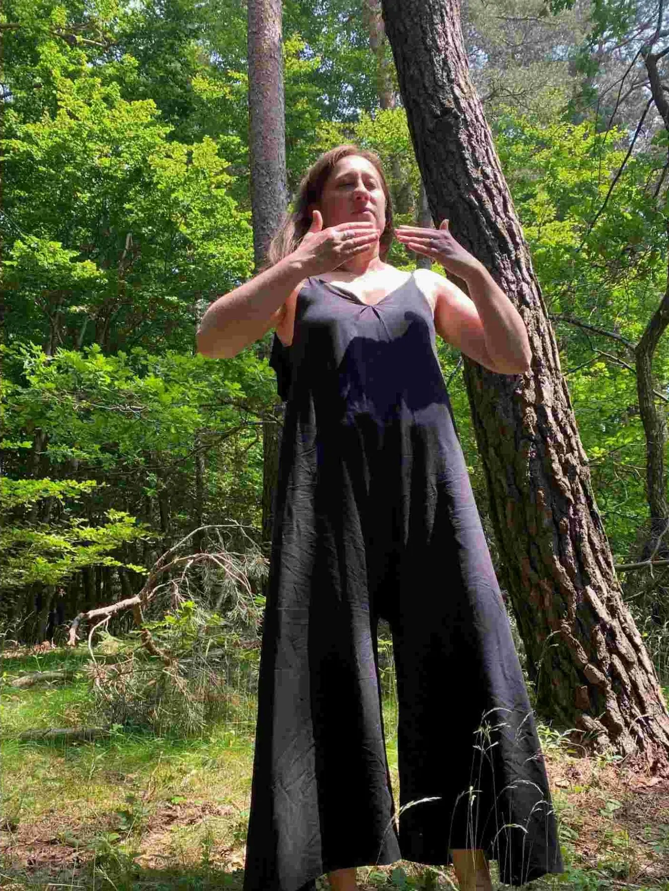 femme sophrologie nature
